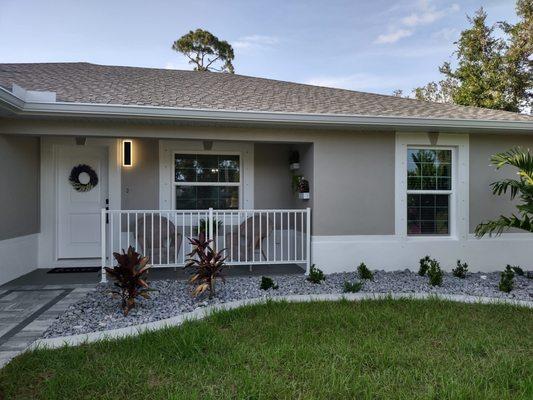 Finished construction