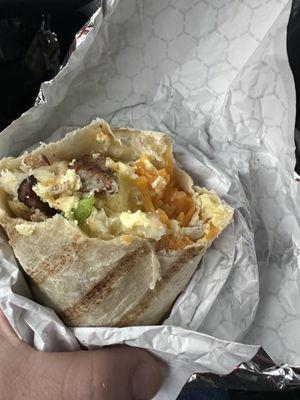 "Big Boy Burrito, Sausage" $7.99