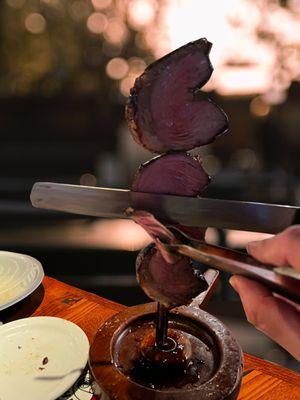 Brazilian BBQ - must try! On Saturdays