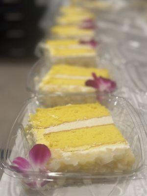 Forgetful Lucy - inspired by pineapple dole whip - pineapple chiffon, pineapple whip, pineapple chunks