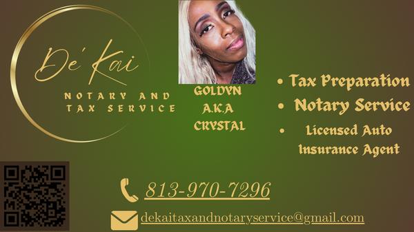 De’Kai Notary and Tax Service