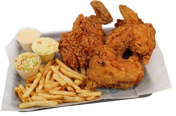 The Jumbo Combo
whole fried chicken