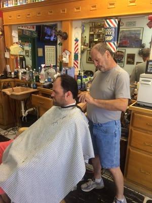 A great haircut with great conversation.