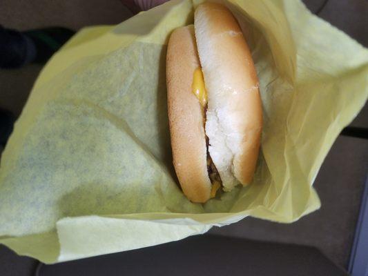 "double" cheeseburger