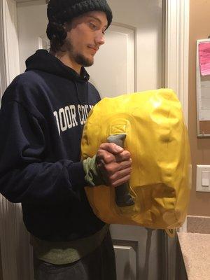 Inflatable pushers ... add some more fun!