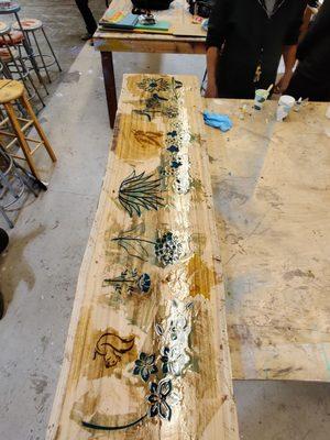 A project of a collaberation from  (cnc technician students) SUHI and ARTS