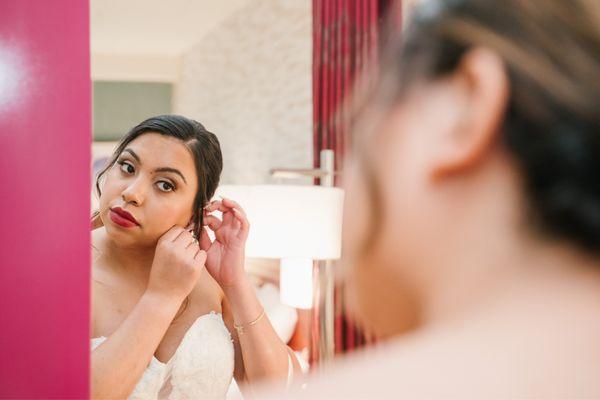 Bridal hair and makeup San