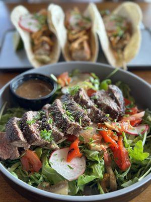 Flat Iron Steak Salad