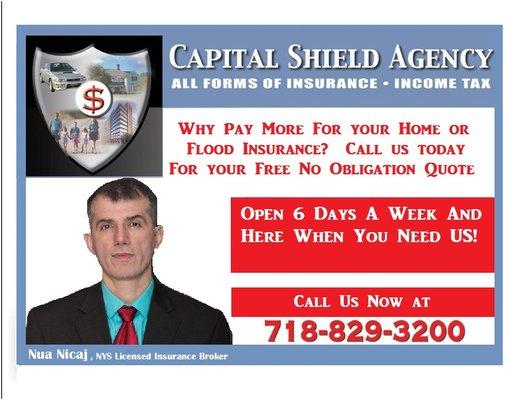 Nua Nicaj, Licensed Broker