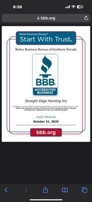 Straight Edge Painting