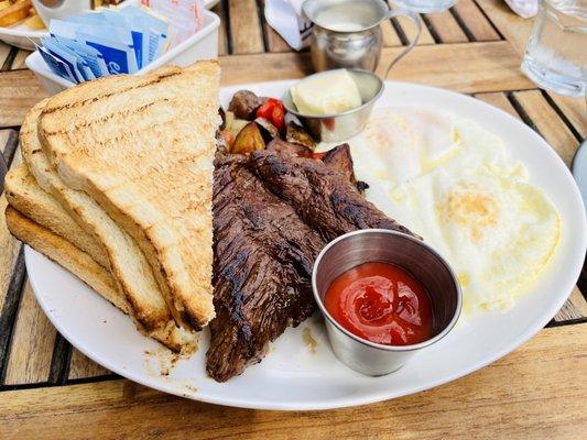 Brunch: Steak and Eggs