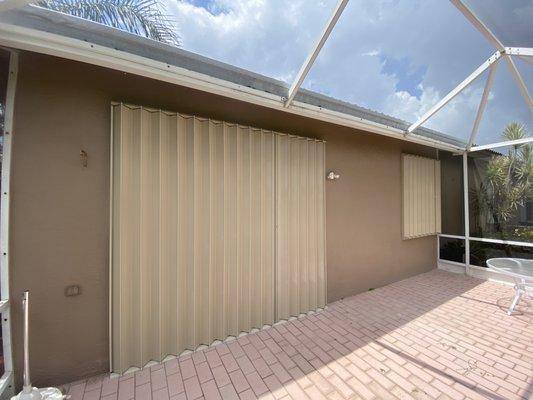 Shutter install and repair