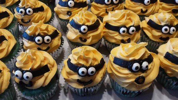 These cupcakes were so cute and delicious! They were for a birthday party.