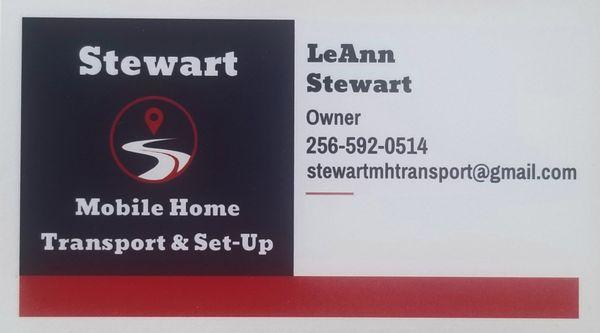 Stewart Mobile Home Transport & Set Up