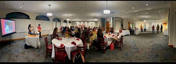 Very spacious venue.