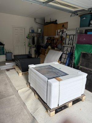 Artist studio equipment. 400 lbs handled with care