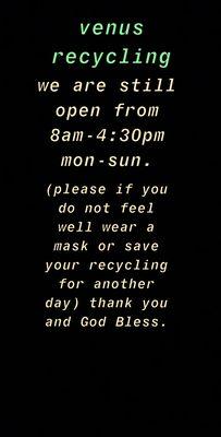 Venus Recycling Center