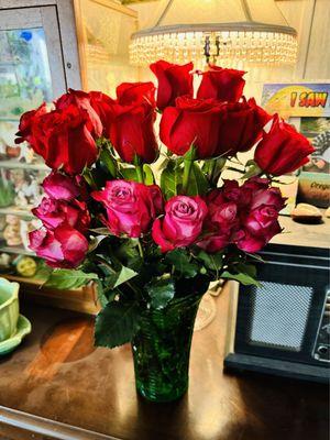 From Albertsons's floral department