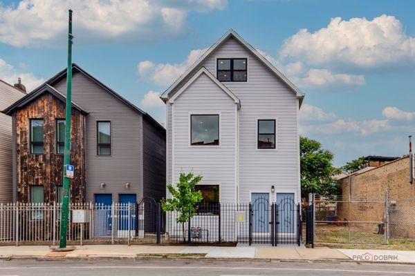 3 Unit Redevelopment in Logan Square, Chicago.