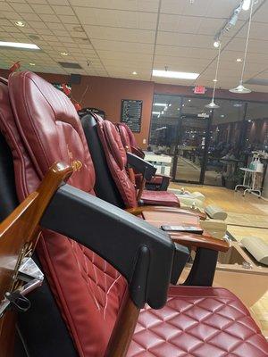 pedicure chairs
