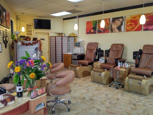 Pedicure chairs