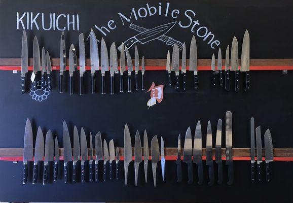 Yes we sell knives... Shun, Miyabi, MAC, Victorinox