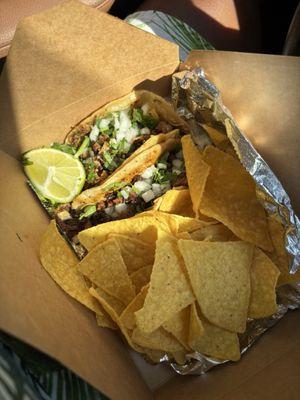 chorizo and carnitas