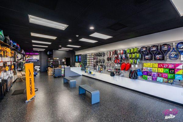 The Rally Shop inside!