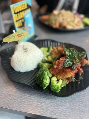 Fish Fillet Pad Ped entree.