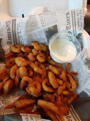 Fried pepper rings are absolutely fabulous!