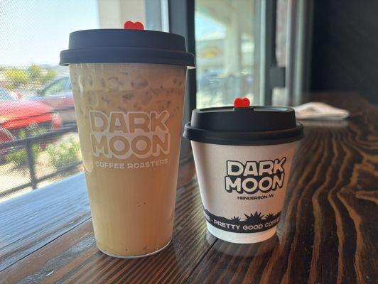 Coconut cloud coffee and free cappuccino