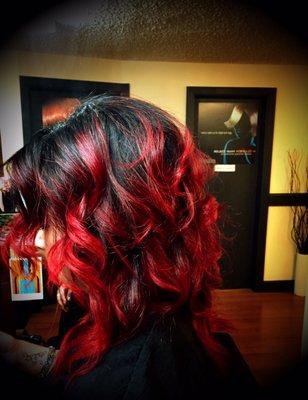 Fire ombre