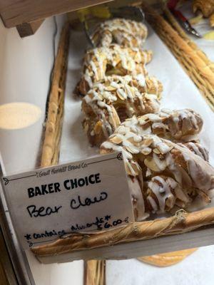 Bear claw