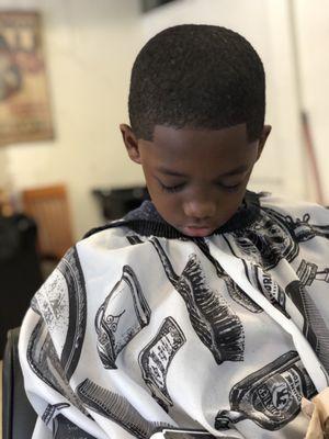 Kid Even All Over Haircut with lime $12