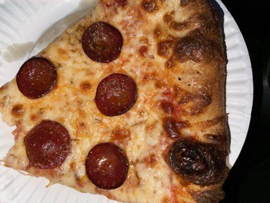 Pizza by the slice or whole pies.