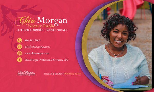 Chia Morgan Professional Services