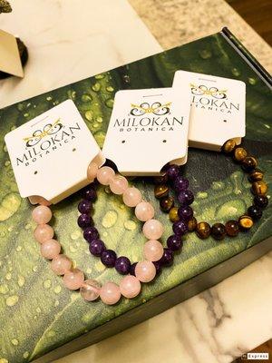 Rose quartz bracelet tigers eye bracelet !