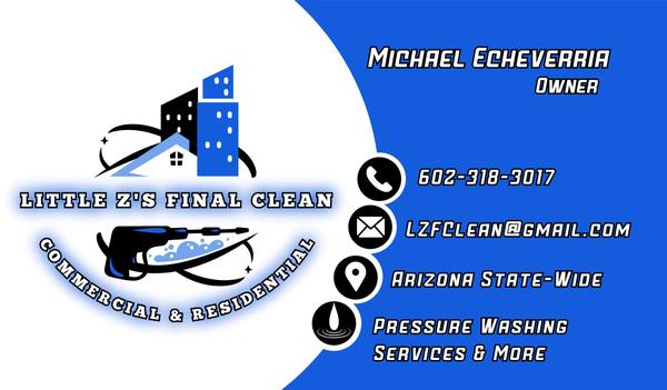 Little Z's Final Clean