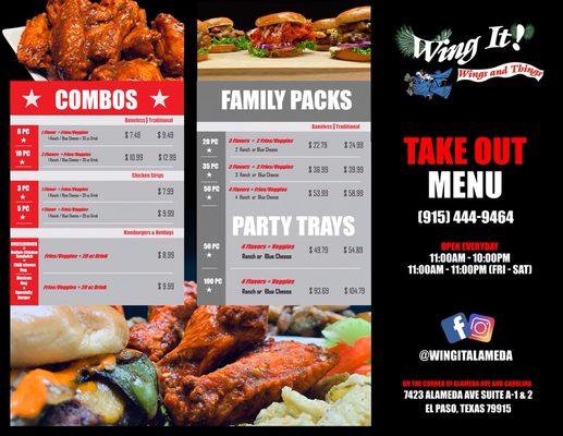 Combos, family packs, party trays