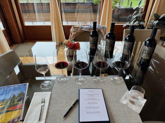 Sullivan wine tasting
