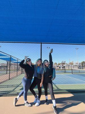 Girlie pickleball day