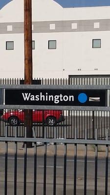 Washington Blue Line Station