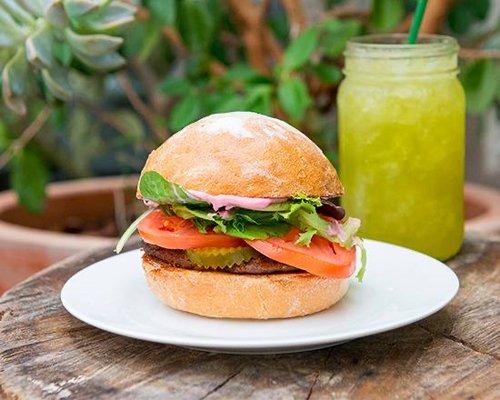 Mother Trucker #Vegan Burger | soy-free