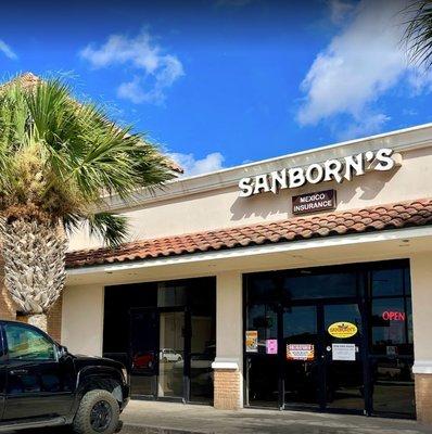 Visit our Sanborn's Mexico Insurance office in Brownsville!