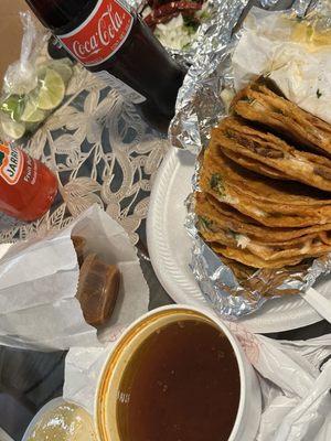 Birria taco combo
