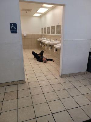 These people here. It's sad what the staff allows.