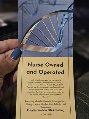 Priority Mobile DNA Testing