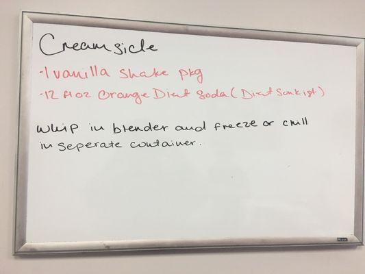 There's often recipes using their products on the board for people who need help coming up with inspiration.