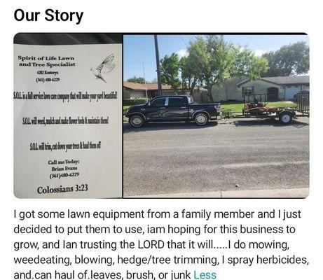 Spirit of Life Lawn and Tree Specialist