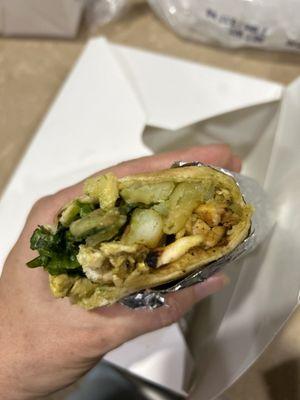 Chicken wrap